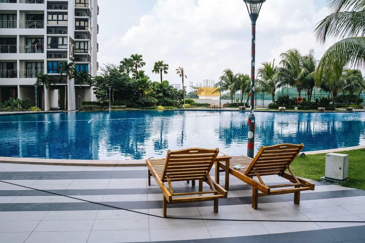 2Beds 2Bath Country Garden @ Danga Bay Hotel Johor Bahru Malaysia